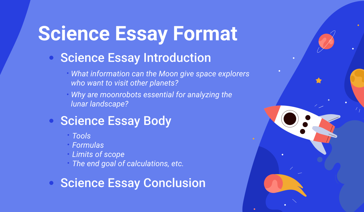 science essay format